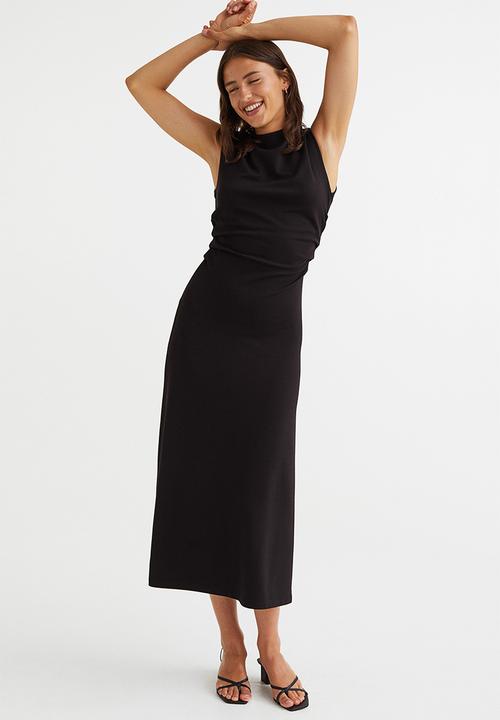H&M - Tailored jersey dress - black