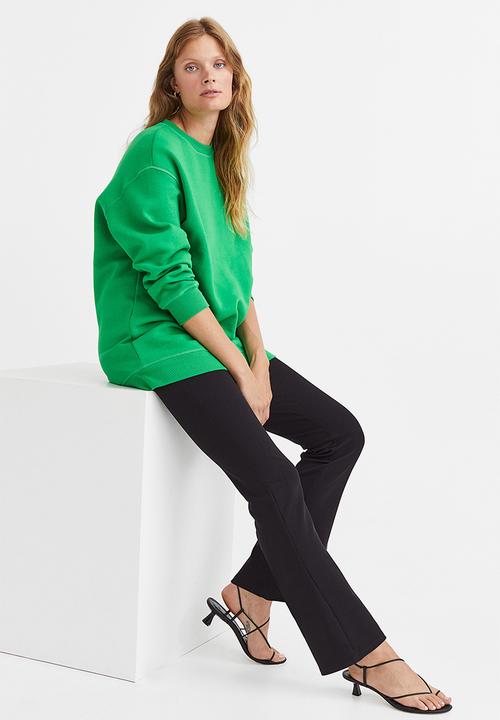 H&M - Mama flared leggings - black
