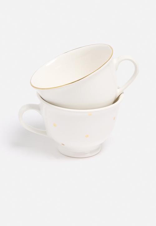 Urchin Art - Teacup & Saucer Set of 2