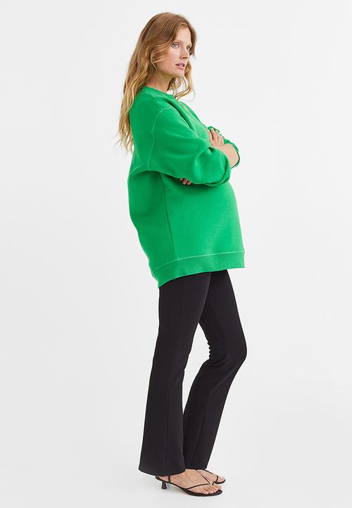 H&M - Mama flared leggings - black