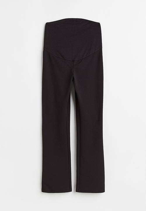 H&M - Mama flared leggings - black