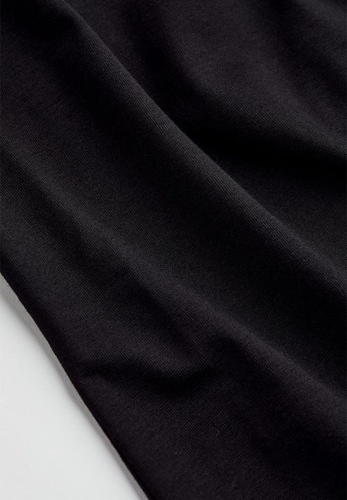 H&M - Long-sleeved jersey top - black I
