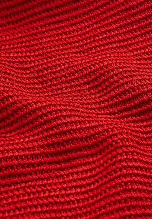H&M - Knitted skirt - red