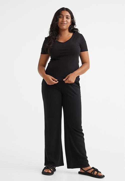 H&M - Cotton T-shirt - black II