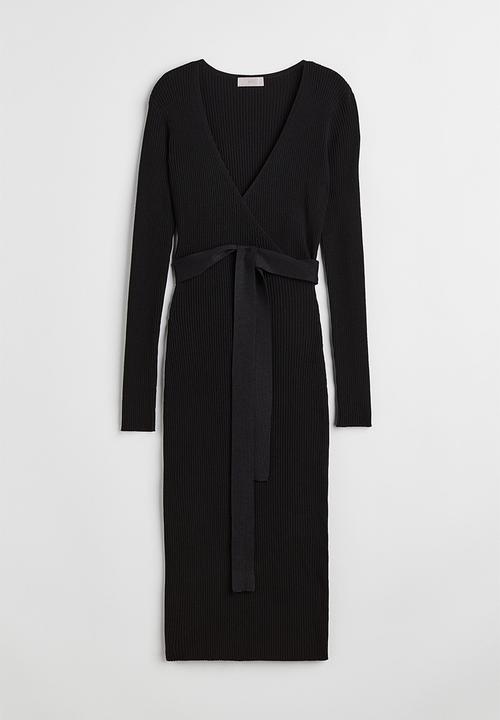 H&M - Wrap dress - black
