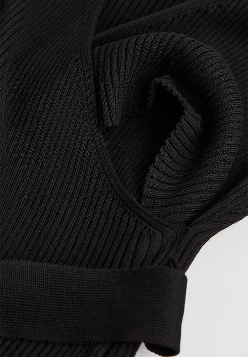 H&M - Wrap dress - black