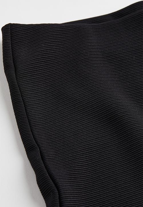 H&M - High-waisted leggings - black 