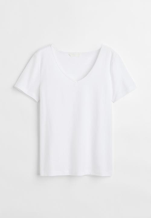 H&M - Cotton T-shirt - white II
