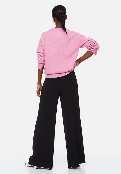 H&M - Tailored trousers - black