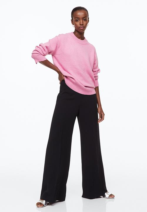 H&M - Tailored trousers - black