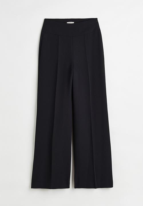 H&M - Tailored trousers - black