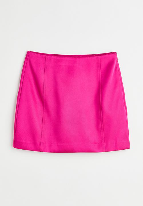 H&M - Mini skirt - cerise