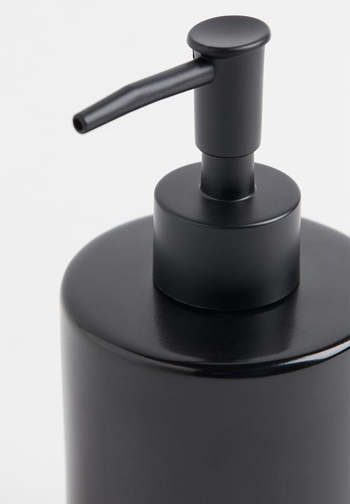 H&M - Earthenware soap dispenser - black