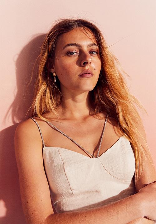 H&M - Crop top - light beige