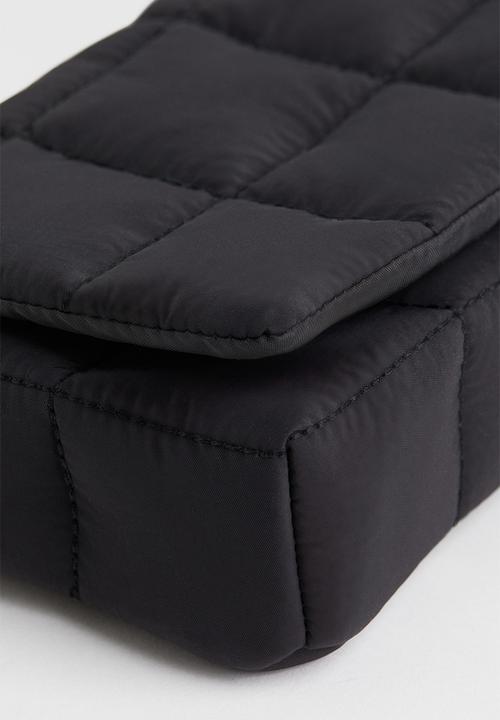 H&M - Quilted shoulder bag - black