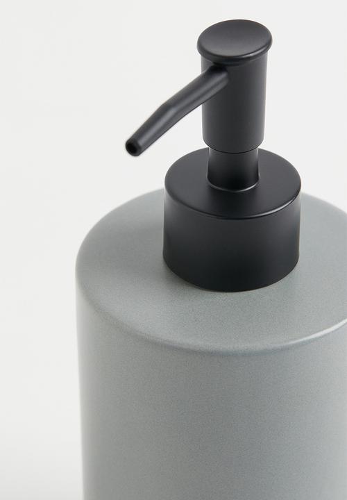 H&M - Earthenware soap dispenser - grey/multi
