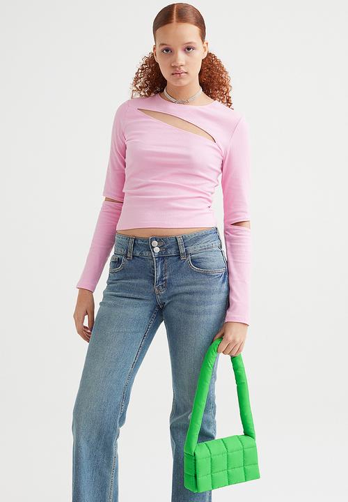 H&M - Quilted shoulder bag - green