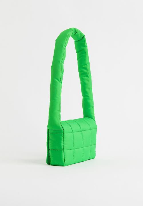 H&M - Quilted shoulder bag - green