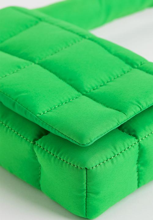 H&M - Quilted shoulder bag - green