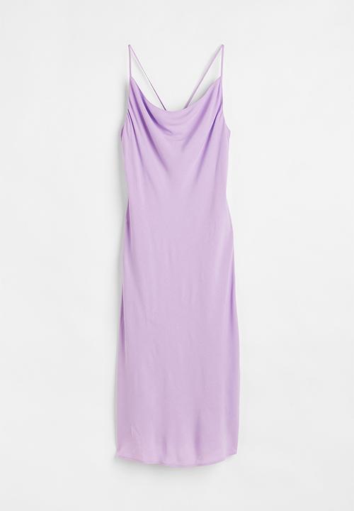 H&M - Long slip dress - light purple