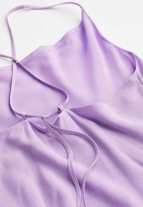 H&M - Long slip dress - light purple