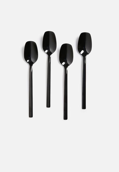 Nicolson Russell - Black Titanium Cutlery Set 16pc