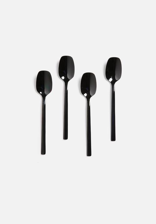 Nicolson Russell - Black Titanium Cutlery Set 16pc