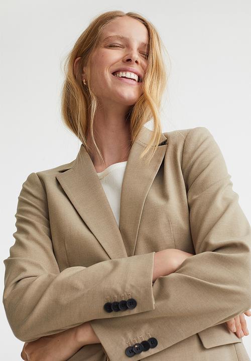 H&M - Fitted jacket - beige