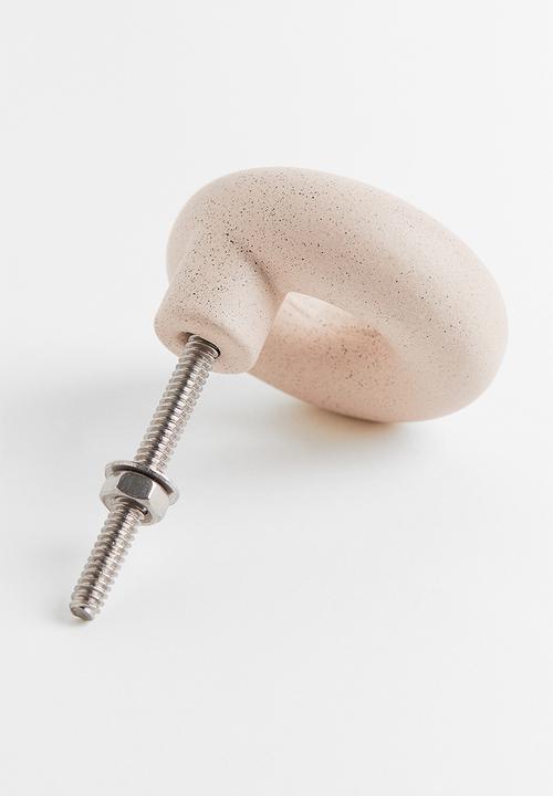 H&M - Metal knob - natural white