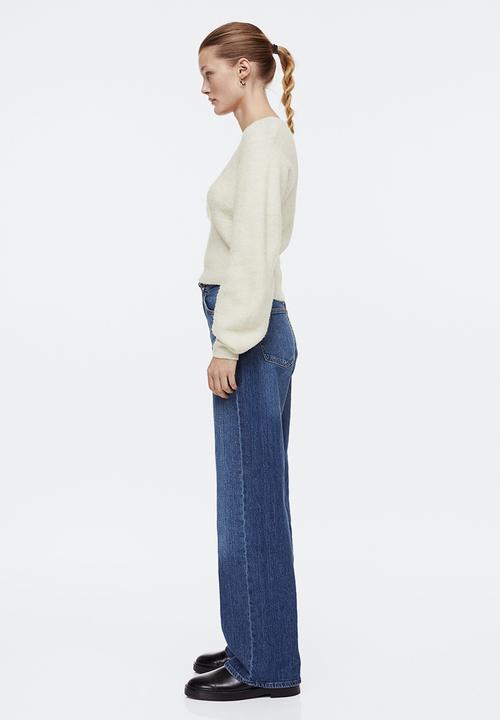 H&M - Rib-knit jumper - cream
