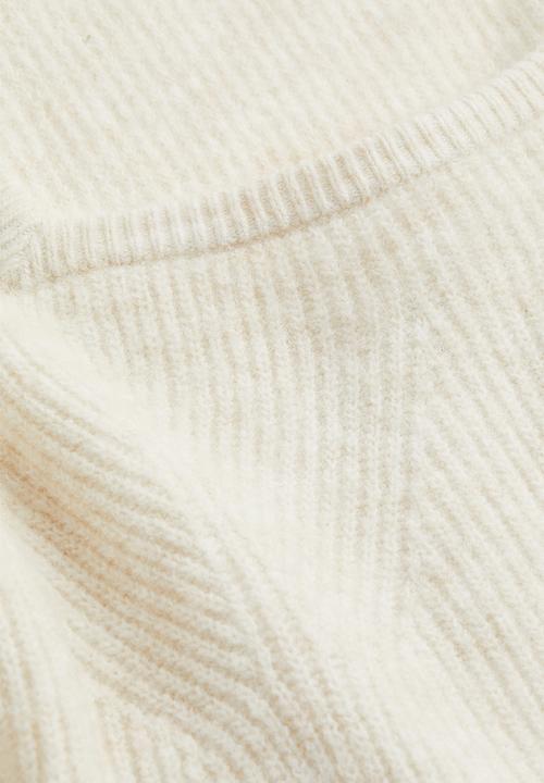 H&M - Rib-knit jumper - cream