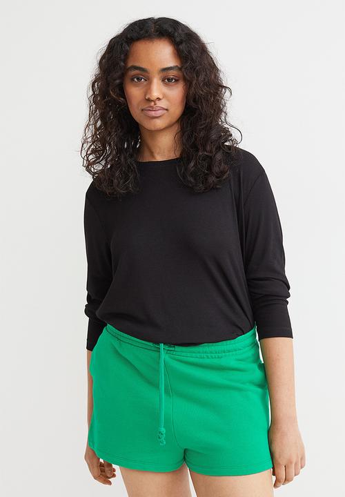 H&M - Sweatshorts - green