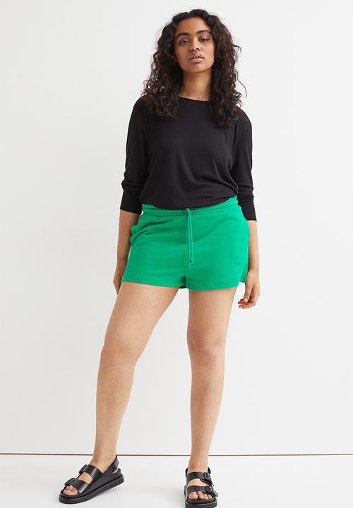H&M - Sweatshorts - green