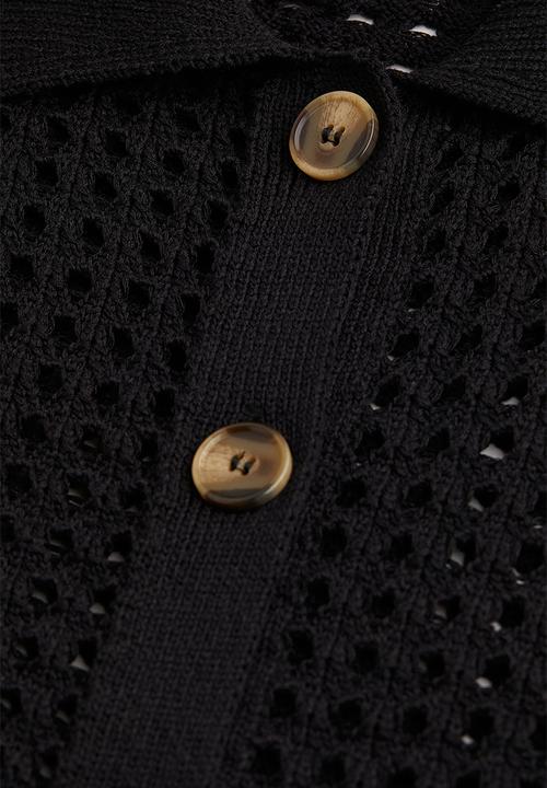H&M - Knitted cardigan - black