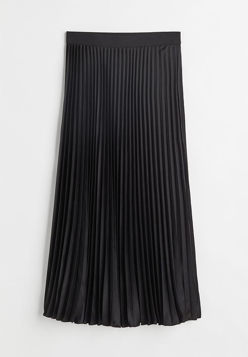 H&M - Pleated skirt - black