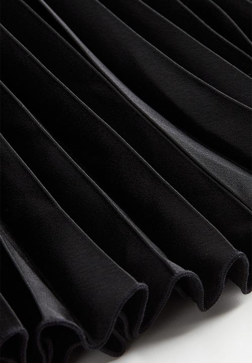 H&M - Pleated skirt - black