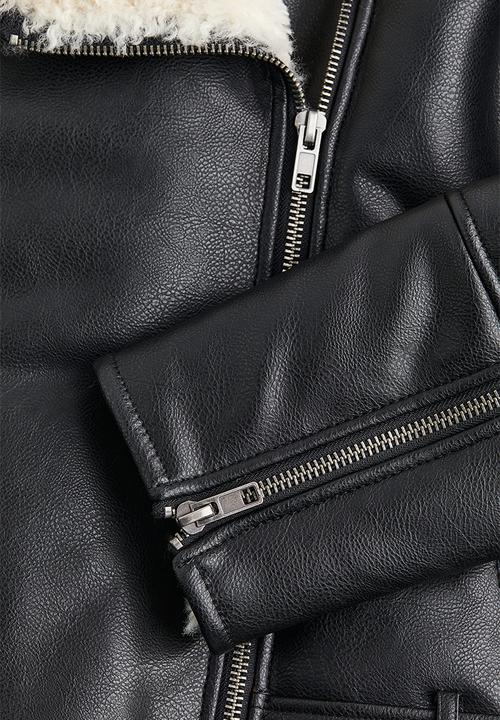 H&M - Biker jacket - black 