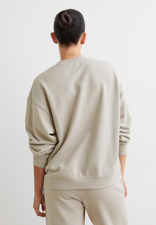 H&M - Printed sweatshirt - greige