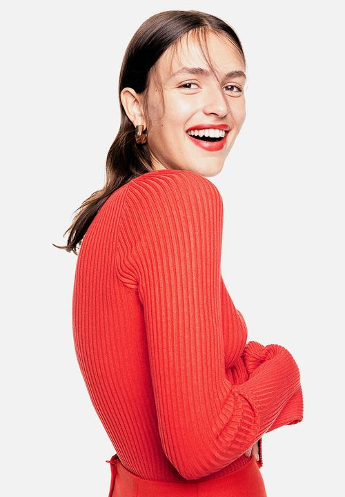 H&M - Rib-knit jumper - orange