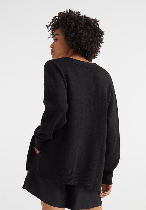 H&M - Oversized jumper - black