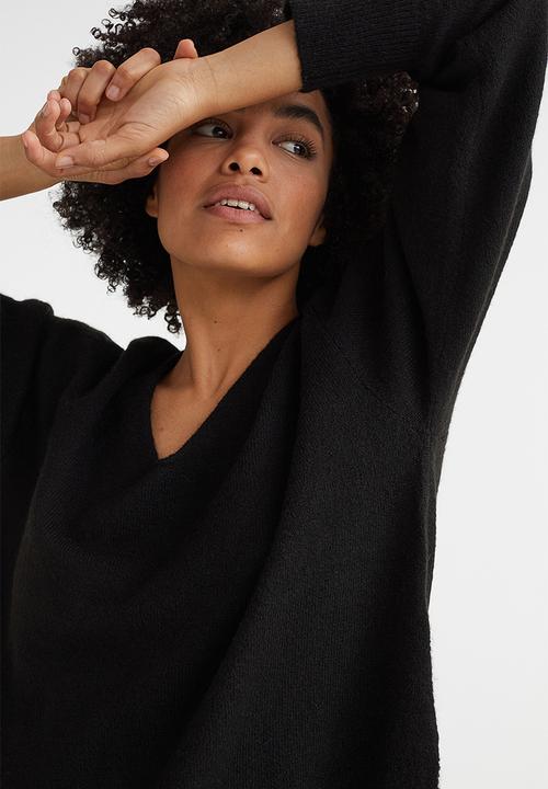 H&M - Oversized jumper - black