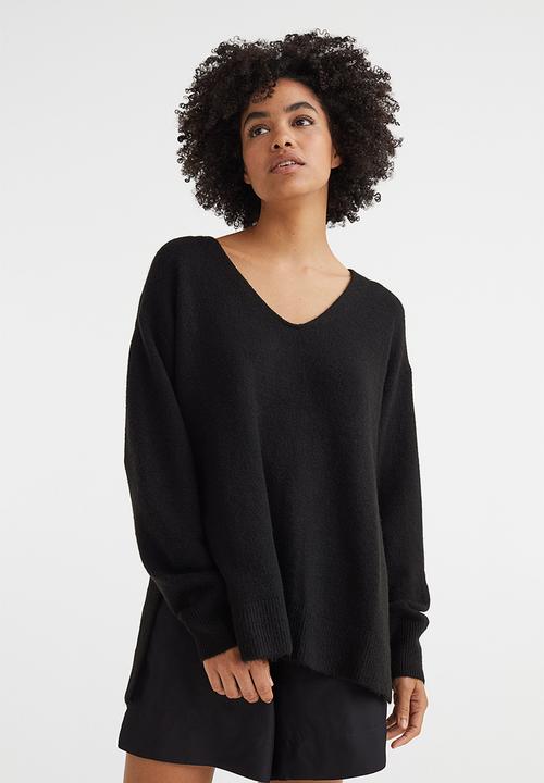 H&M - Oversized jumper - black