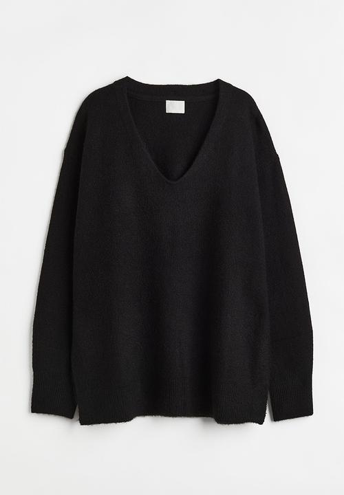 H&M - Oversized jumper - black