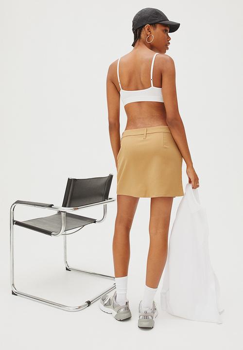 H&M - Mini skirt - beige