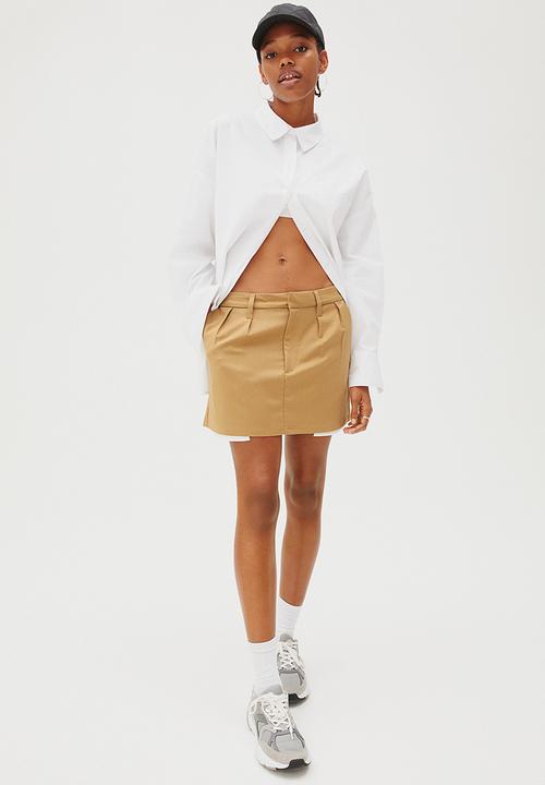 H&M - Mini skirt - beige