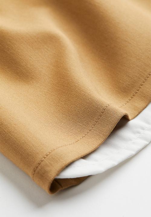 H&M - Mini skirt - beige