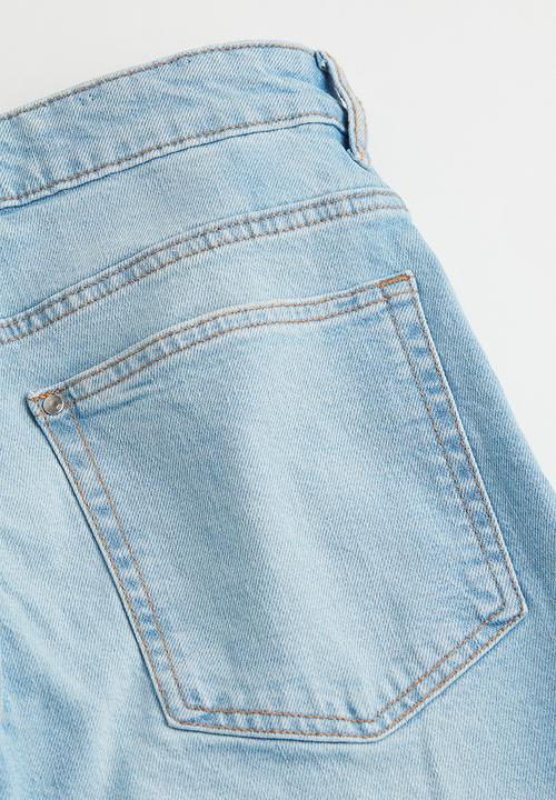 H&M - Slim regular ankle jeans - light denim blue