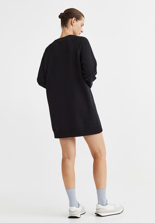 H&M - Sweatshirt dress - black