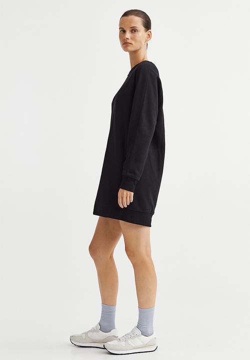 H&M - Sweatshirt dress - black