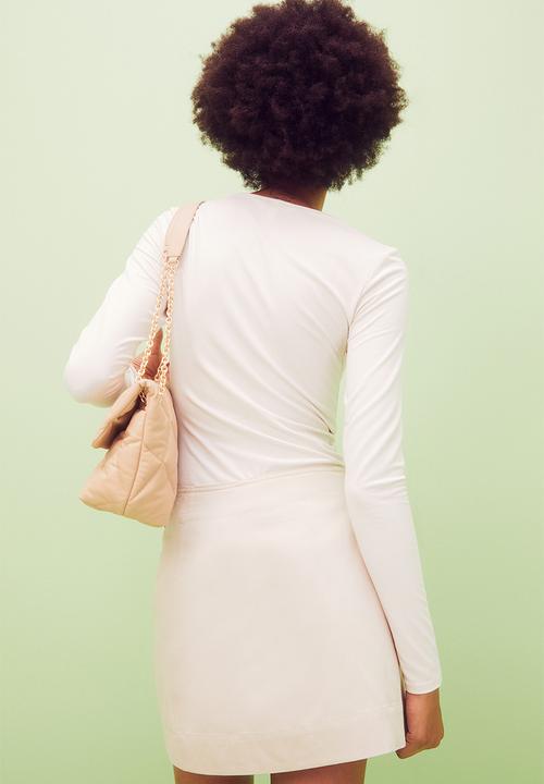 H&M - V-neck bodysuit - cream